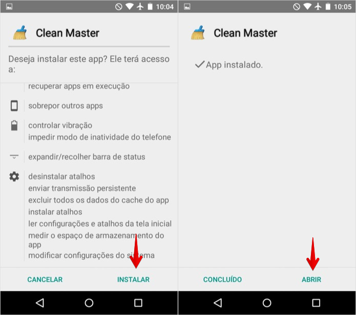 Instalando APK do Android no celular (Foto: Reprodução/Helito Bijora)