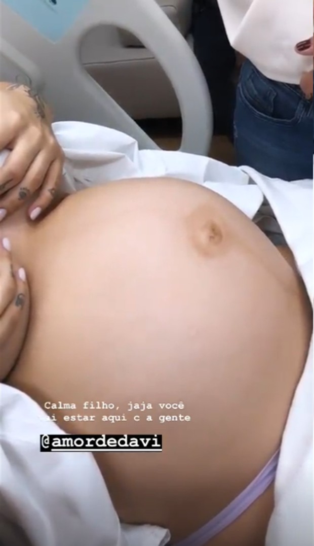 Gabi Brandt antes de dar à luz (Foto: Reprodução/Instagram)