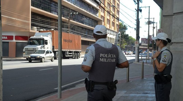 PM, Polícia Militar (Foto: Tânia Rêgo / Agência Brasil)