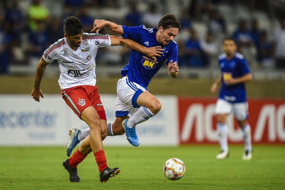 Maurício, promessa do Cruzeiro — Foto: Twitter/Mineirão