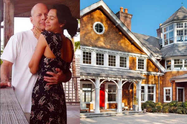 A mansão vendida pelo ator Bruce Willis em Nova York após a decisão de se mudar com a esposa e as filhas para a Califórnia (Foto: Instagram/Divulgação)