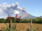 Nicarágua faz retirada de população por ameaça de vulcão