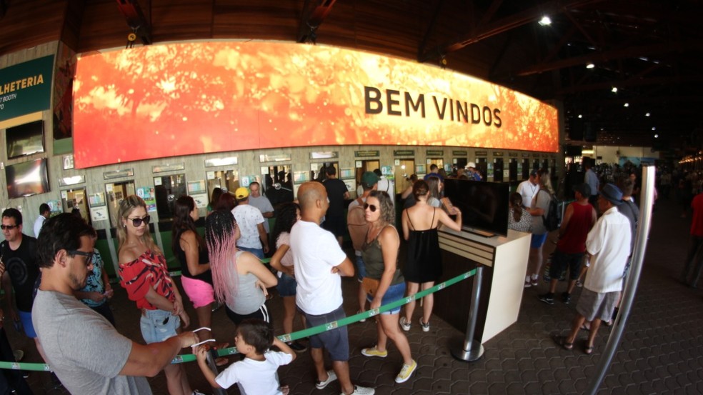 Cataratas recebeu mais de 2 milhões de visitantes em 2019 — Foto: Christian Rizzi/Parque Nacional