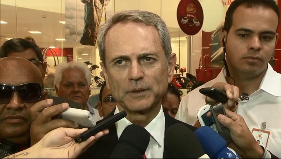 Paulo Octávio, vice-governador do DF — Foto: Reprodução/TV Globo