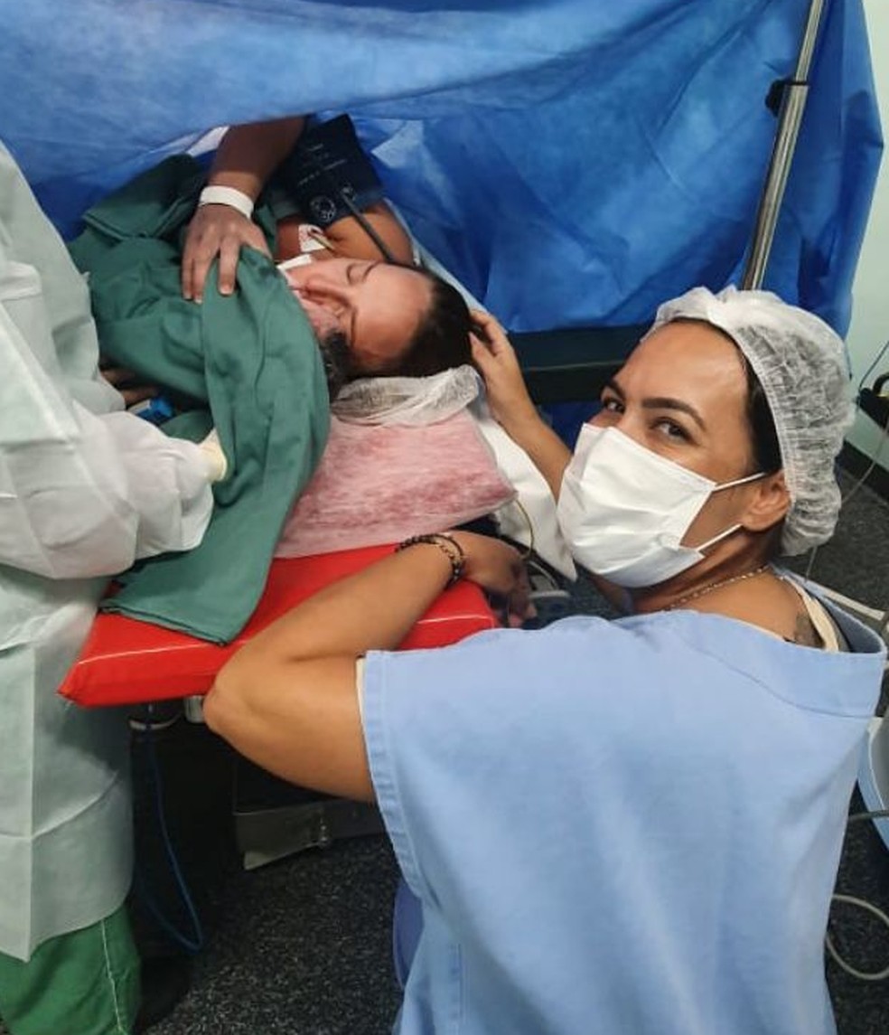 Camilla Boldrin é doula desde 2018 em Limeira  — Foto: Camilla Boldrin/Arquivo pessoal