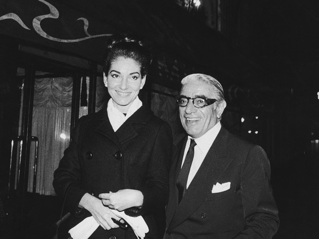 Aristotle Onassis e Maria Callas (Foto: Getty Images)