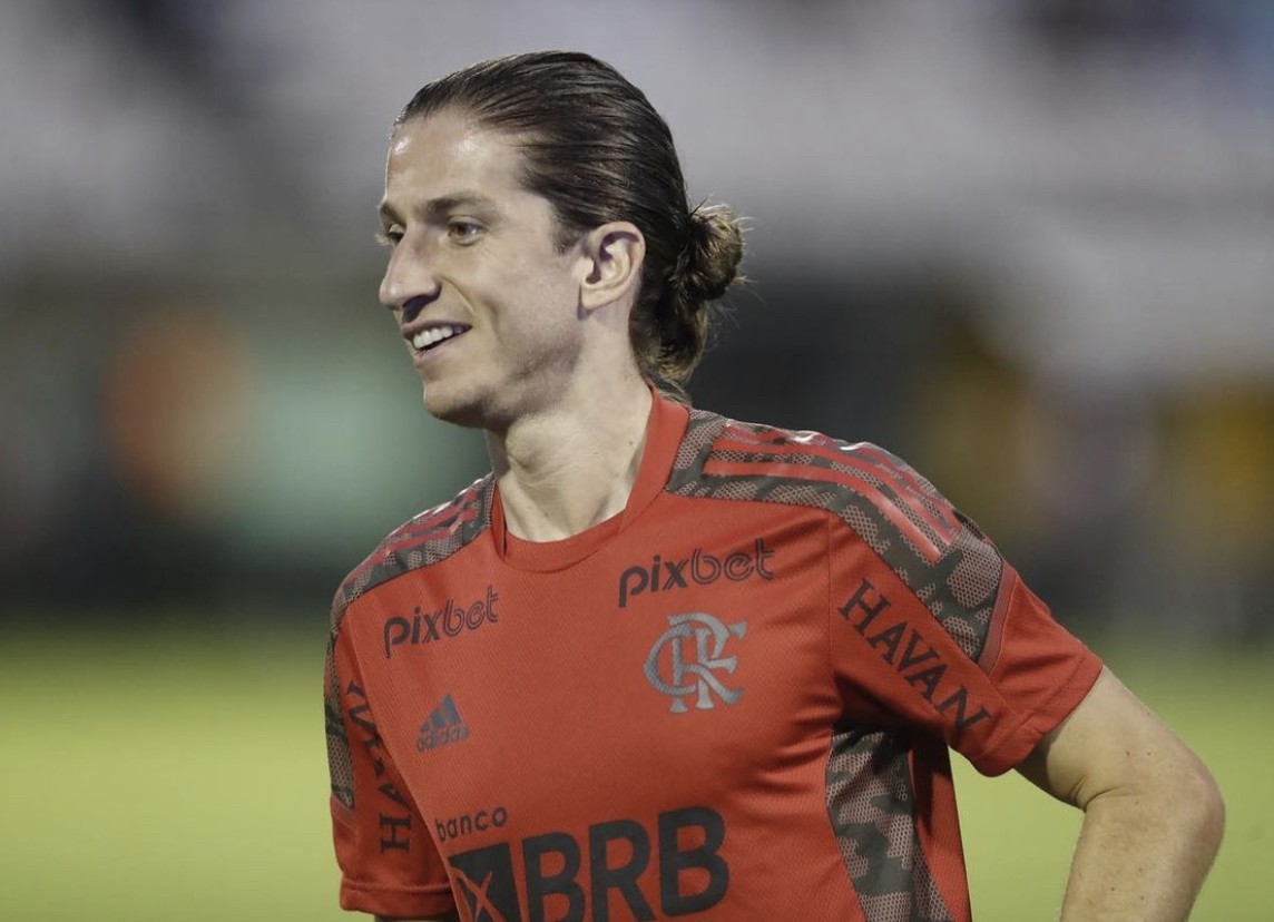 Filipe Luís, jogador do Flamengo (Foto: Reprodução / Instagram)