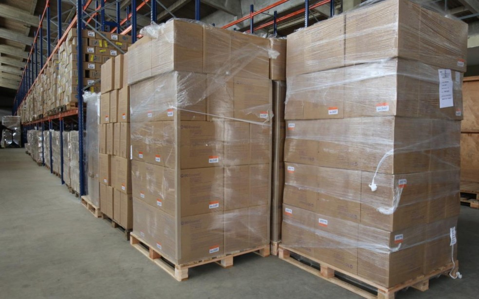 Primeiro Lote Das Mais De 19 Milhoes De Seringas Compradas Pelo Governo Da Ba Chegam A Salvador Bahia G1