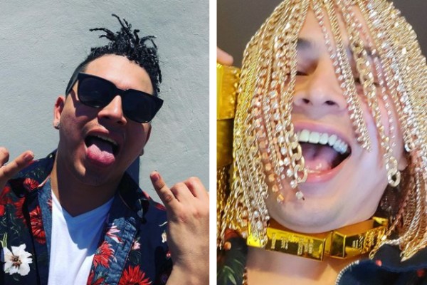 Rapper mexicano Dan Sur afirma ser o primeiro a implantar cabelo de ouro (Foto: Reprodução/Instagram)