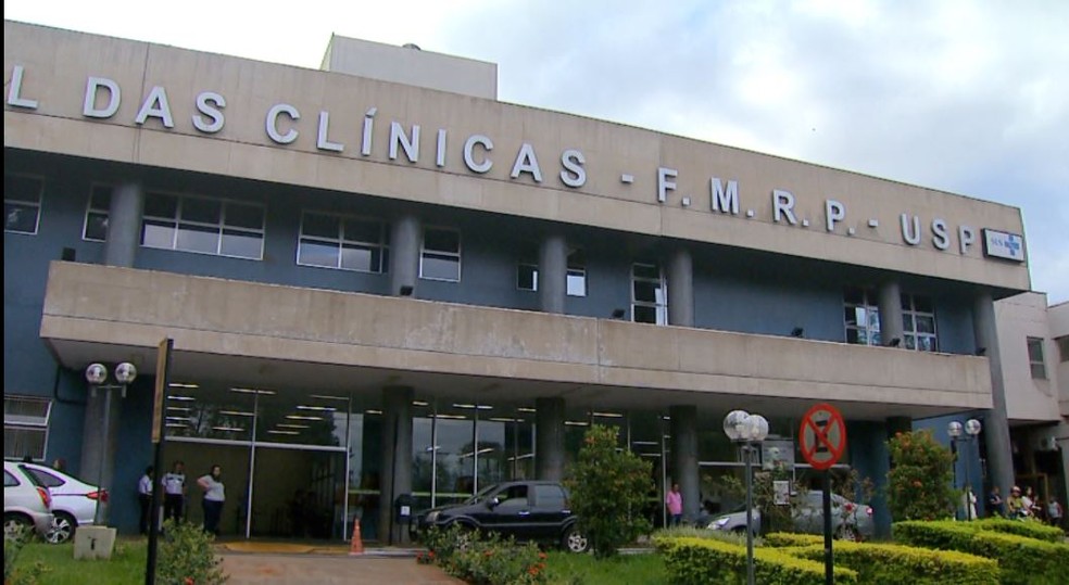 Hospital das Cl&iacute;nicas de Ribeir&atilde;o Preto (SP) &mdash; Foto: Reprodu&ccedil;&atilde;o/EPTV