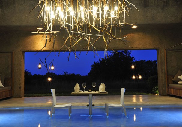 Earth Lodge, no Sabi Sabi Private Game Reserve (Foto: Divulgação) Earth Lodge, no Sabi Sabi Private Game Reserve (Foto: Divulgação)