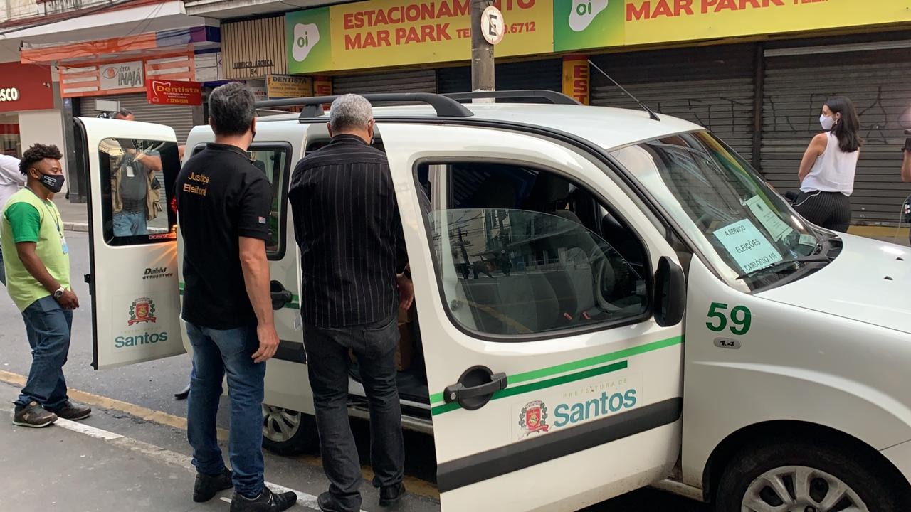 Trânsito terá esquema especial no domingo de eleições em Santos, SP