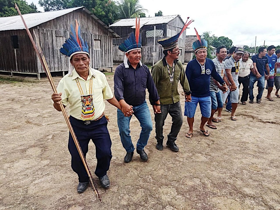 Sete indÃ­genas morreram por precariedade no atendimento Ã  saÃºde de pelo menos 20 etnias â€” Foto: Paulo PaixÃ£o/Rede AmazÃ´nica
