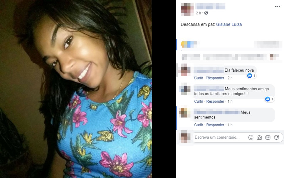 Gislane foi morta dentro do imóvel onde morava no bairro de São Cristóvão, em Salvador — Foto: Reprodução/Facebook