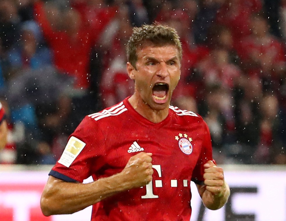 Bayern Hoffenheim Muller — Foto: Reuters