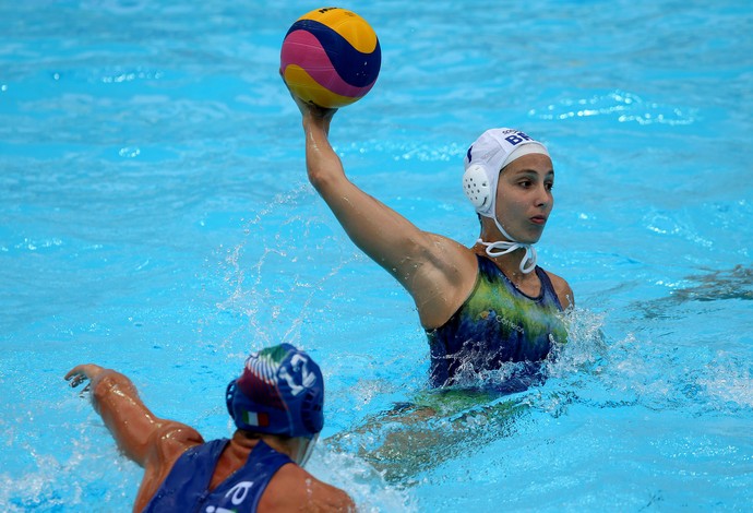 Amanda Oliveira seleção brasileira polo aquático Mundial (Foto: Sátiro Sodré)