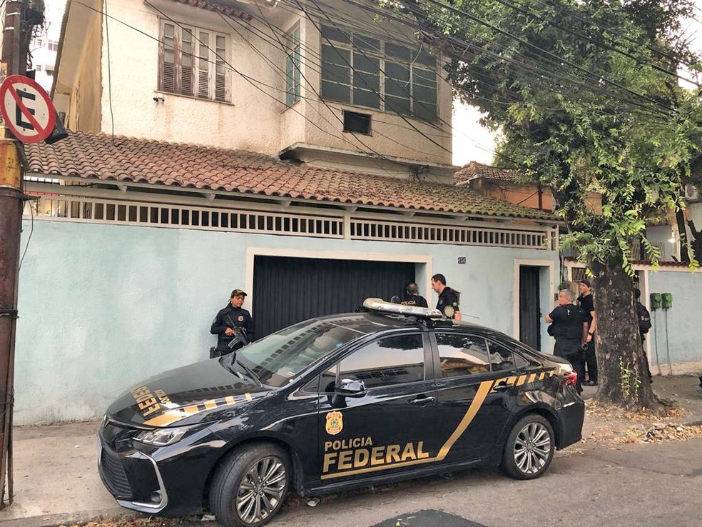 PF cumpre mandado na Operação Florida Heat — Foto: Reprodução