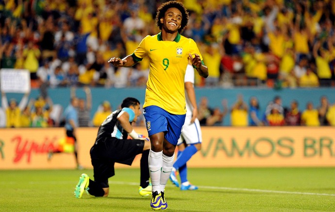 willian BRasil gol honduras (Foto: Agência Reuters)
