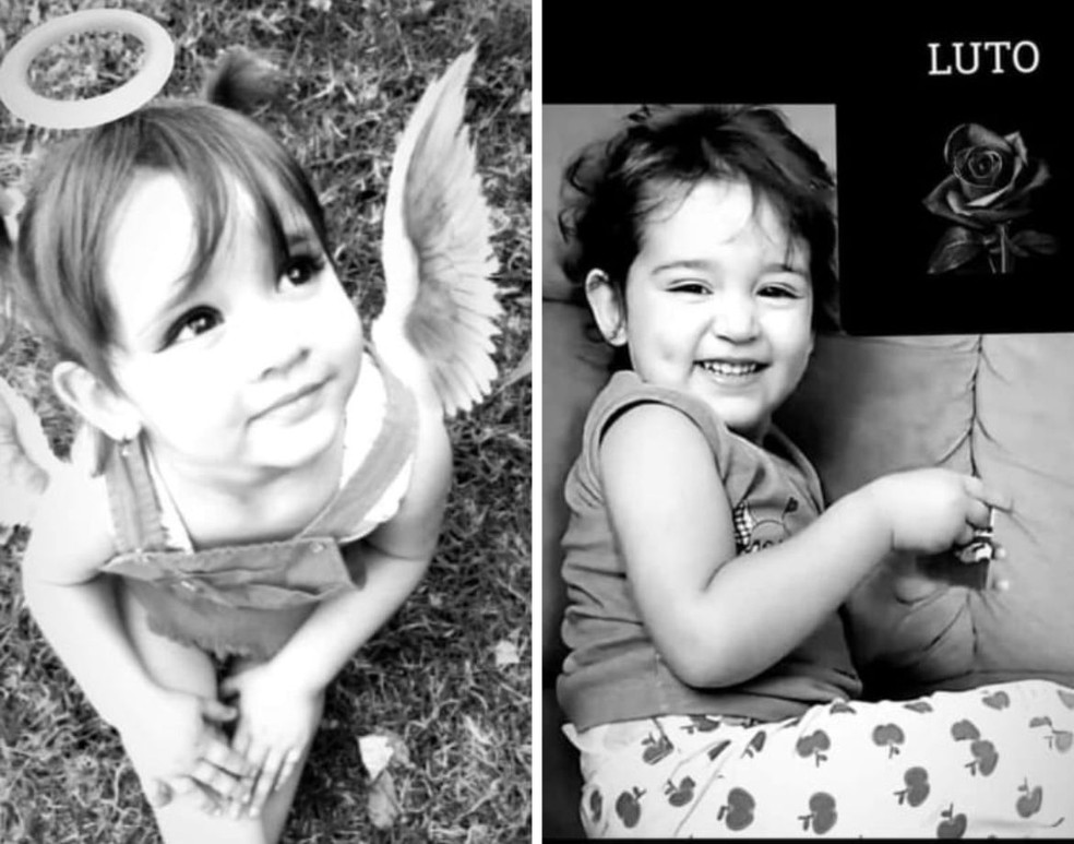 Criança morreu com dois anos em Campo Grande. — Foto: Redes Sociais/Reprodução