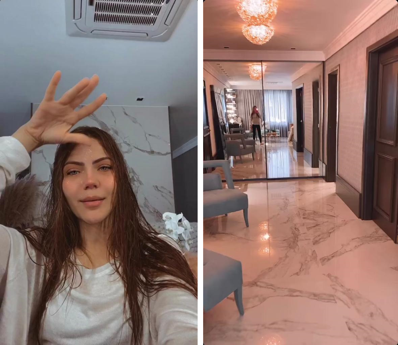 Sarah Pôncio mostra detalhes do quarto novo e espelho gigante impressiona (Foto: Instagram)