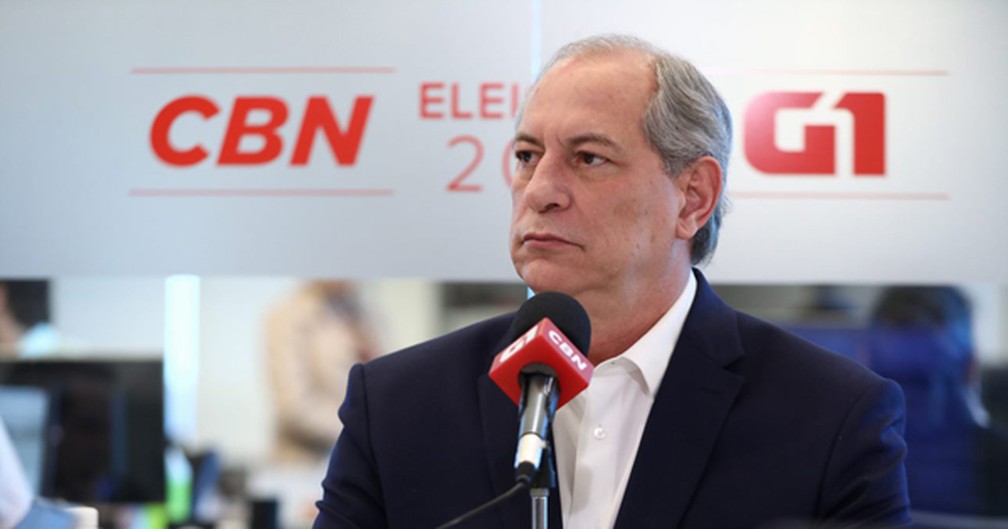 O presidenciável Ciro Gomes (PDT) — Foto: Marcelo Brandt/G1