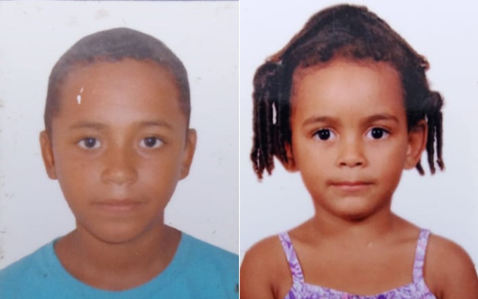 James Kauã e Yamin Vitória morreram em deslizamento em Paulista, no Grande Recife — Foto: Arquivo pessoal