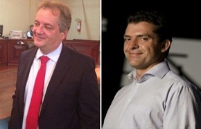 Cláudio Abreu e Fernando Cavendish também foram denunciados pelo MPF, Goiás (Foto: Sílvio Túlio/G1 e Reprodução/Globo News)