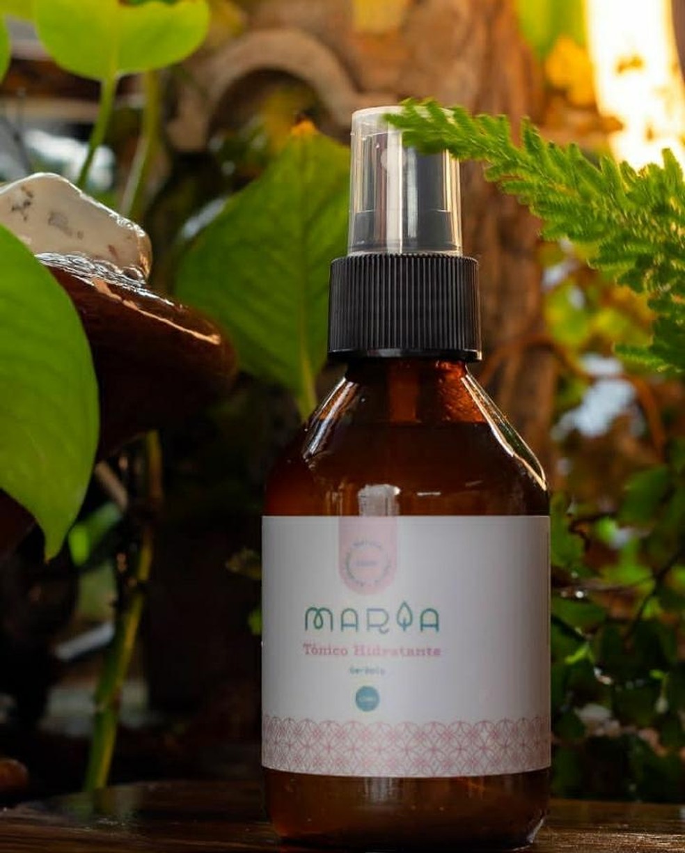 Produtos naturais também são usados como terapia  — Foto: Arquivo pessoal 