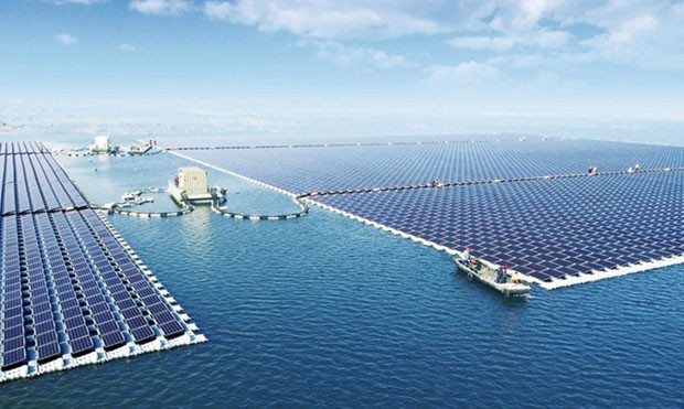 China inaugura maior fazenda solar flutuante do mundo (Foto: Reprodução)