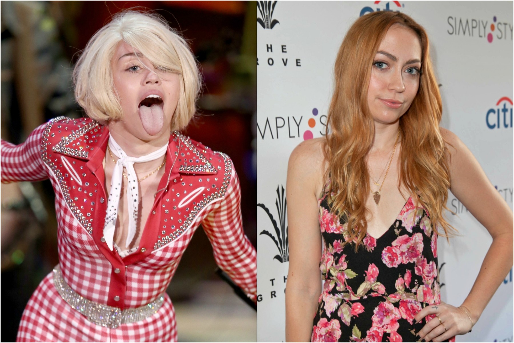 Sabia que Miley Cyrus (à esq.) tem uma mana mais velha? A cantora de 21 anos é irmã da atriz Brandi Cyrus, de 27. (Foto: Getty Images)