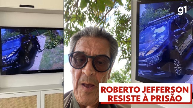 Roberto Jefferson reage a tiros contra agentes da PF que foram prendê-lo