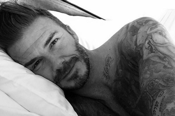 Primeira foto de David Beckham no Instagram (Foto: Reprodução Instagram)