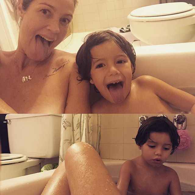 Luana e Dom: farra na banheira (Foto: Reprodução/ Instagram)