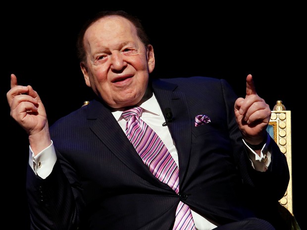 O magnata de cassinos, Sheldon Adelson  (Foto: Bobby Yip/Reuters)