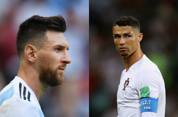 Messi e Cristiano Ronaldo (Foto: Getty Images)