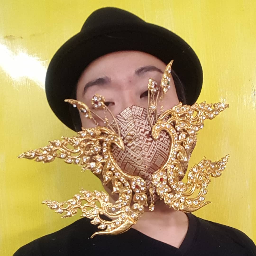 Edmond Kok cria máscaras personalizadas durante a quarentena (Foto:  Reprodução/Instagram)