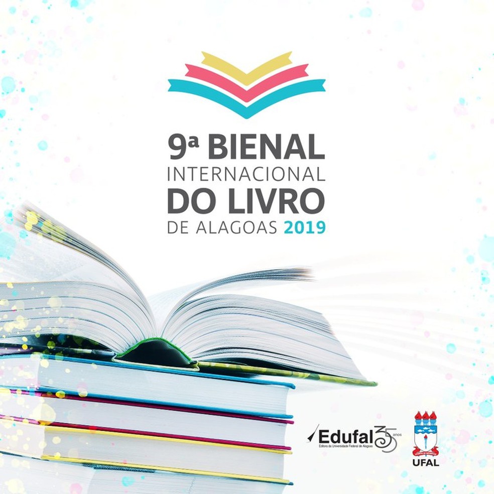 9ª Bienal Internacional do Livro de Alagoas — Foto: Divulgação