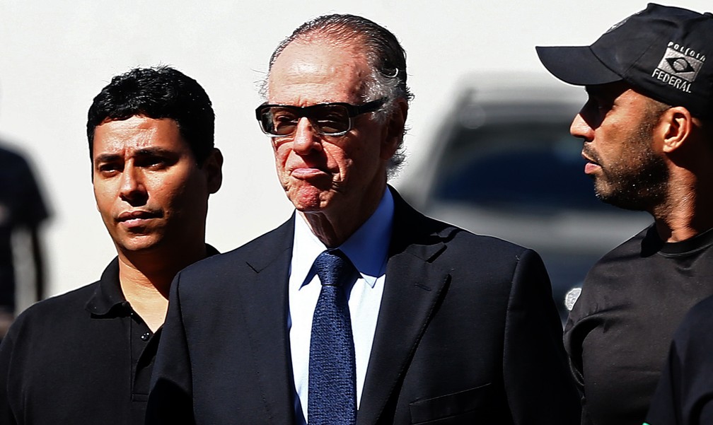 Carlos Arthur Nuzman é levado à prisão (Foto: Ag. Estado)