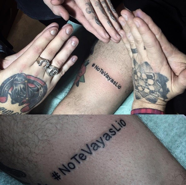 Tatuagem pede que Messi reconsidere decisão de abandonar a seleção argentina