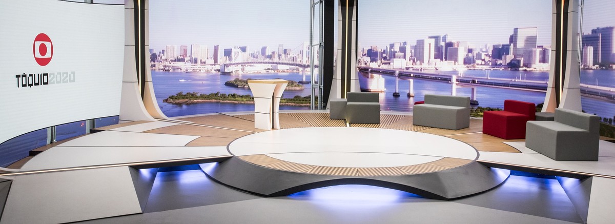Globo inaugura novo estúdio para as Olimpíadas de Tóquio ...