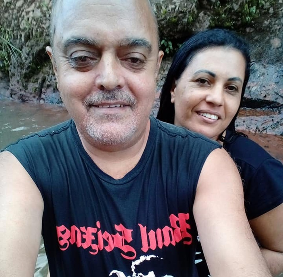 Paulo Henrique Santiago matou a esposa Simone Rodrigues Santiago a facadas em Dracena (SP) — Foto: Reprodução/Facebook