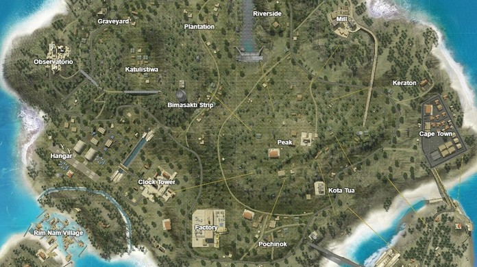 Free Fire Mapa Bermuda Descubra Todas As Areas E Seus