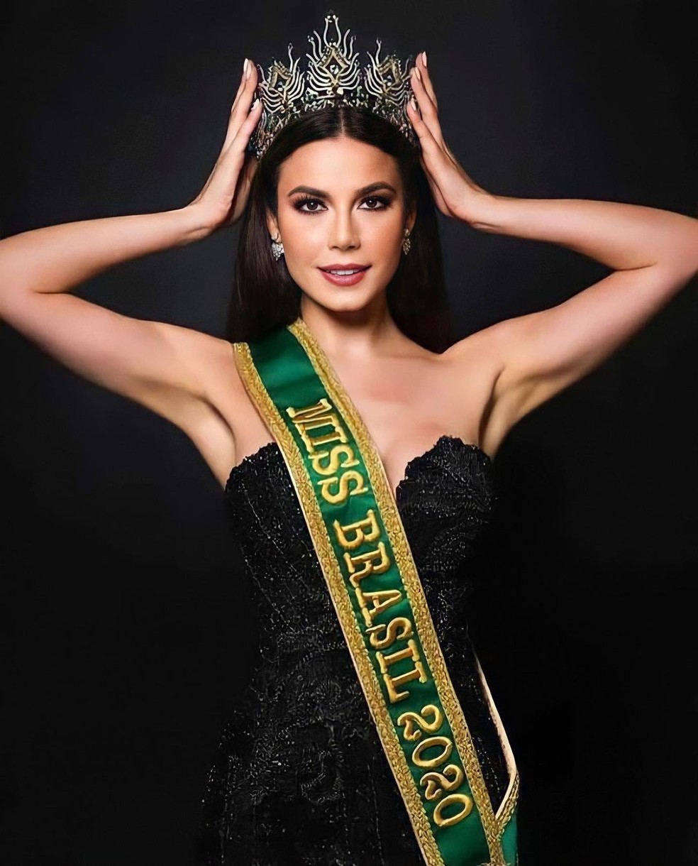 Julia Gama é a Miss Brasil 2020 — Foto: Antares Martins/ Divulgação