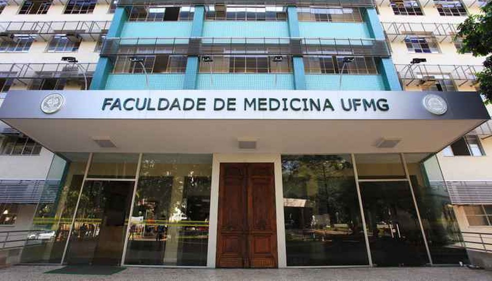 Fachada da Faculdade de Medicina da UFMG. — Foto: Portal Faculdade de Medicina / Divulgação