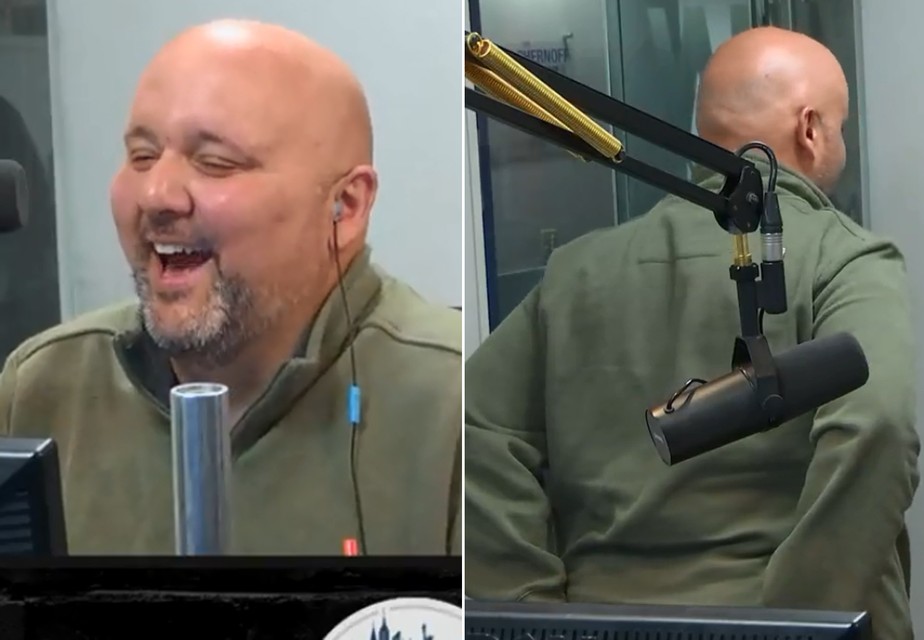 Shaun Morash faz cocô nas calças ao vivo em programa de rádio