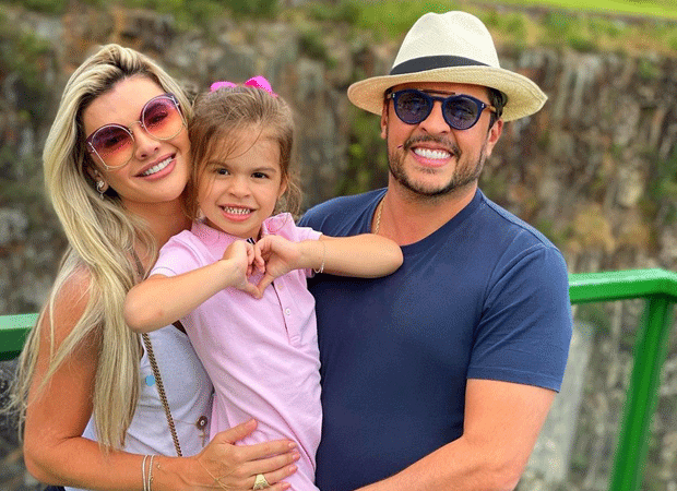 Ceará e Mirella Santos são pais de Valentina (Foto: Reprodução/Instagram)