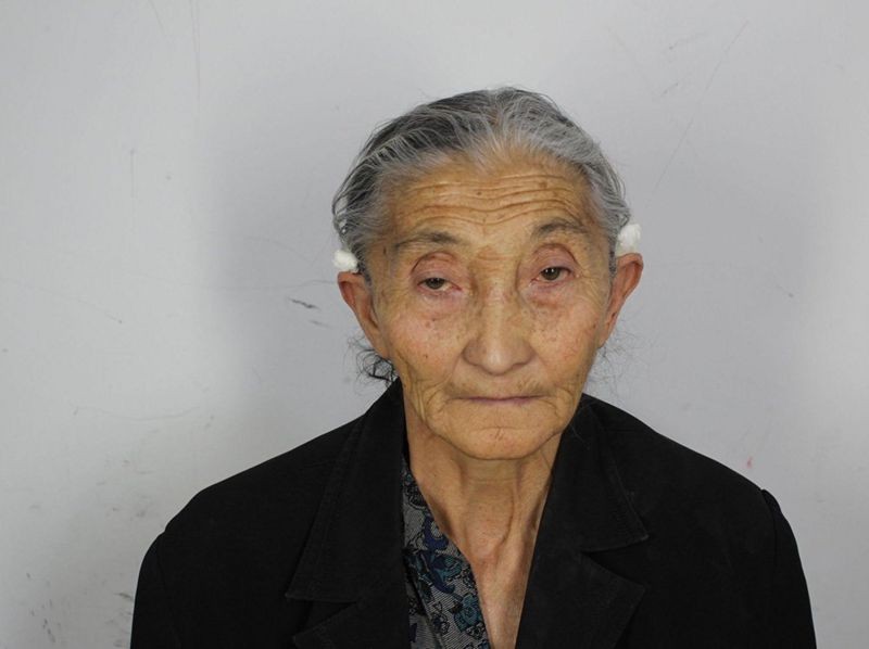 A mais velha, Anihan Hamit, tinha 73 na época da detenção (Foto: BBC News)