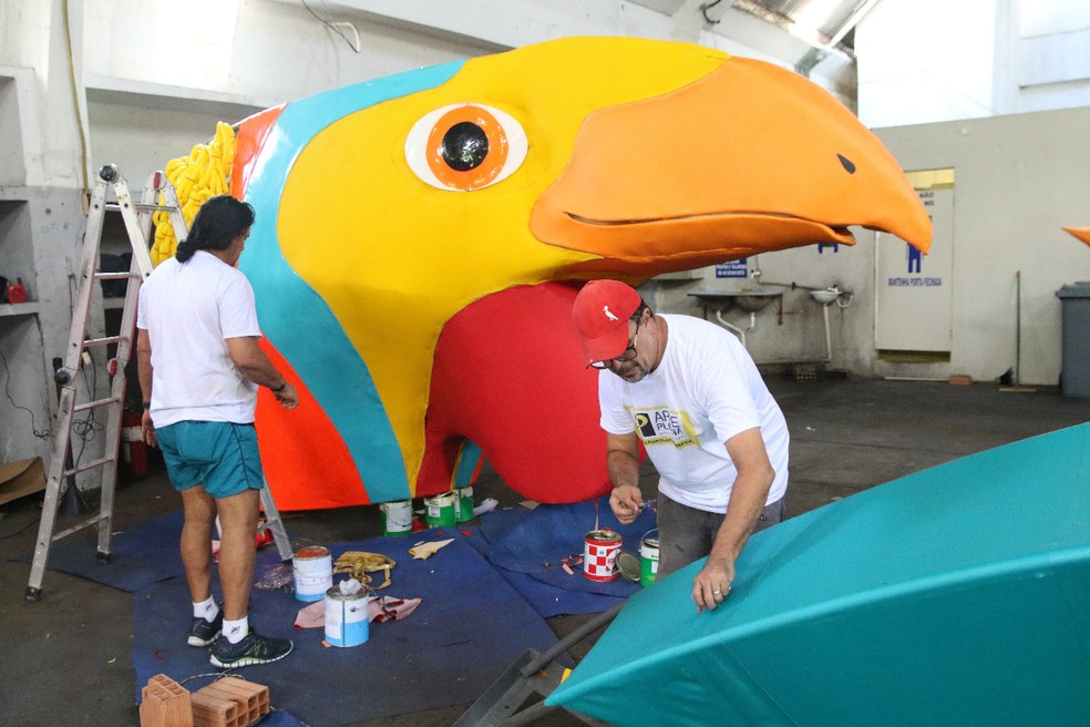 Galo Gigante — Foto: Marlon Costa/Pernambuco Press