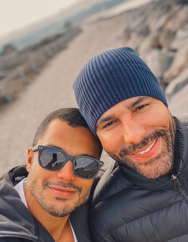Júnior Figueiredo e Rodrigo SantAnna (Foto: Reprodução/Instagram)