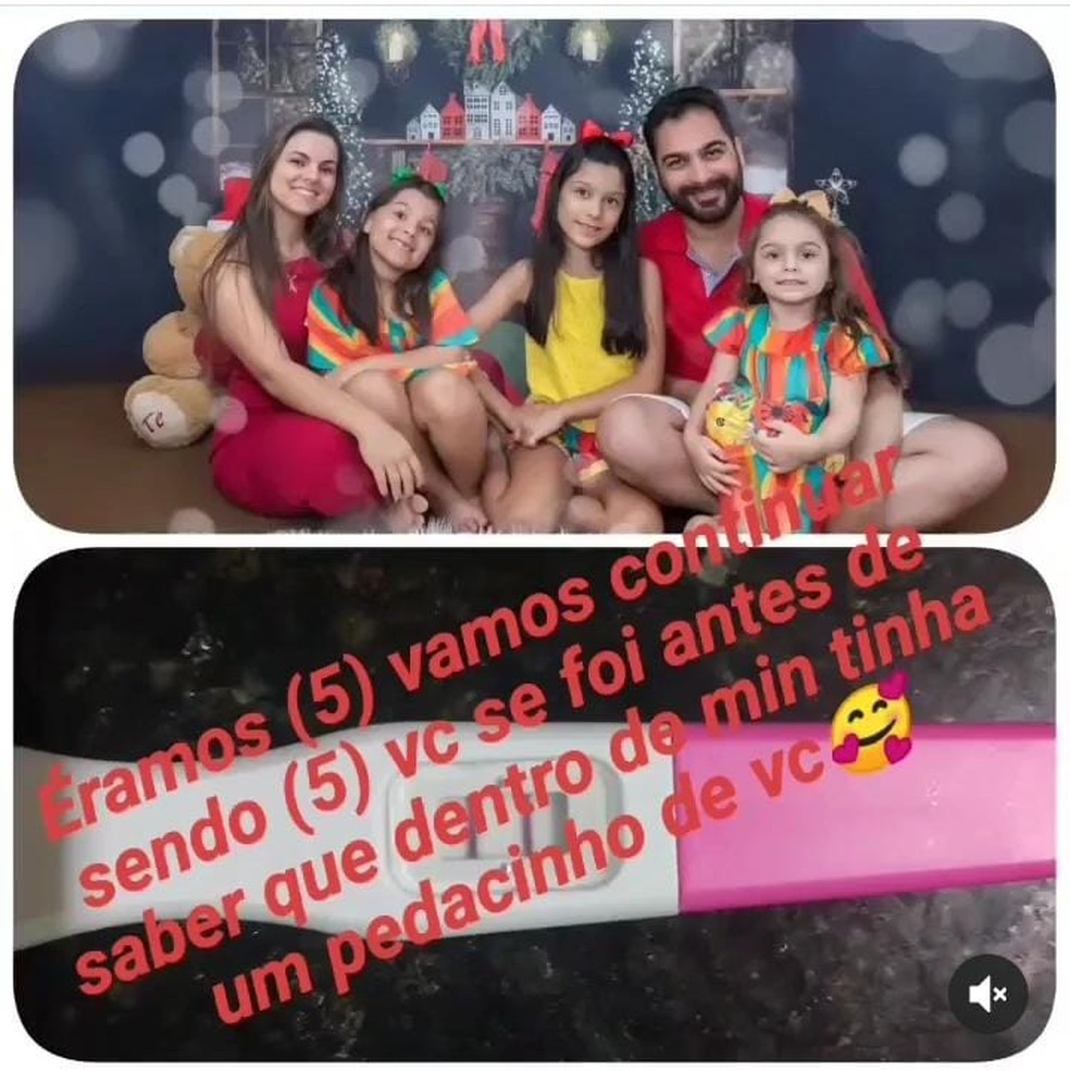 Mulher de piloto capixaba, encontrado morto durante rally no Ceará, anunciou gravidez — Foto: Reprodução/Instagram